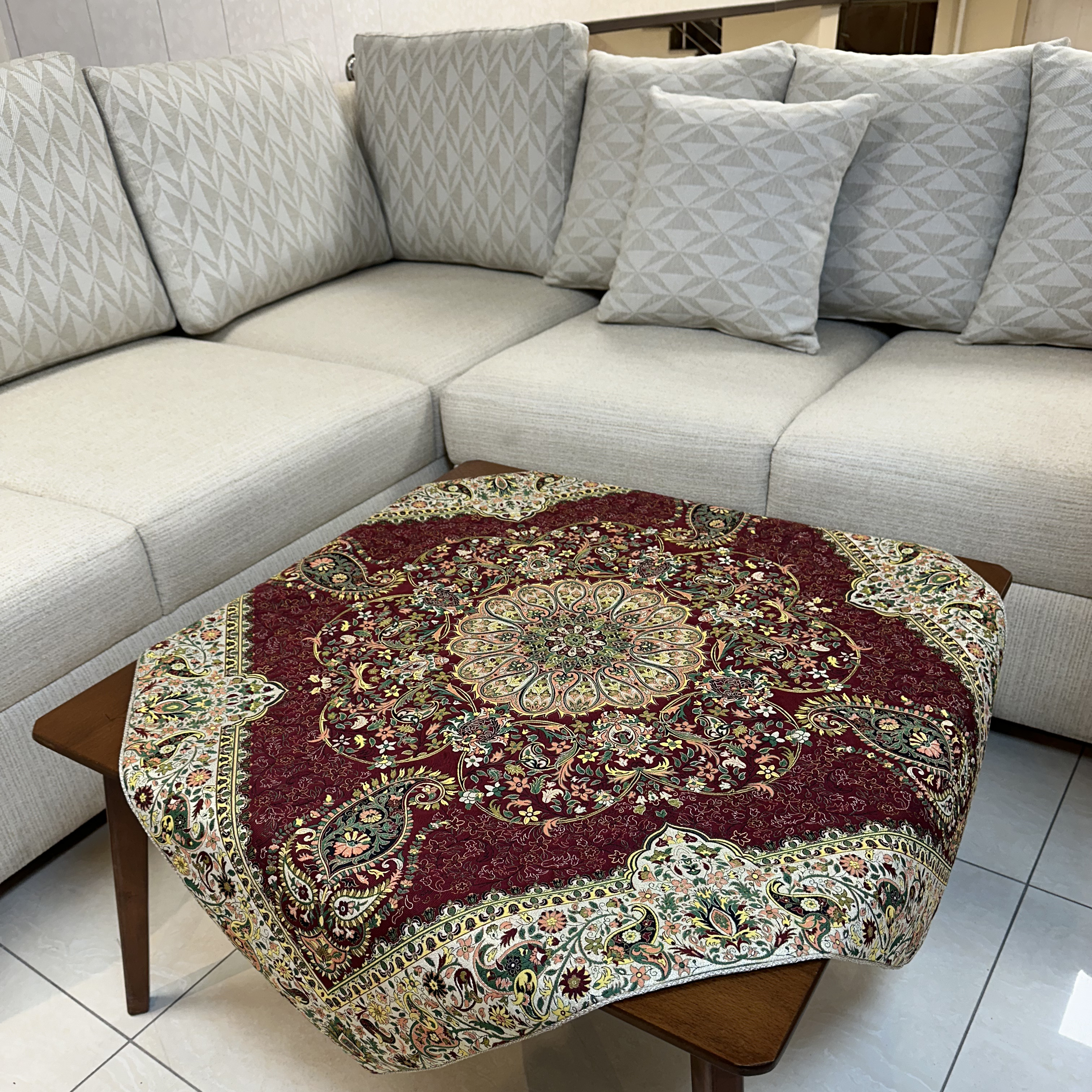 ست رومیزی ۵ تکه طرح افشار