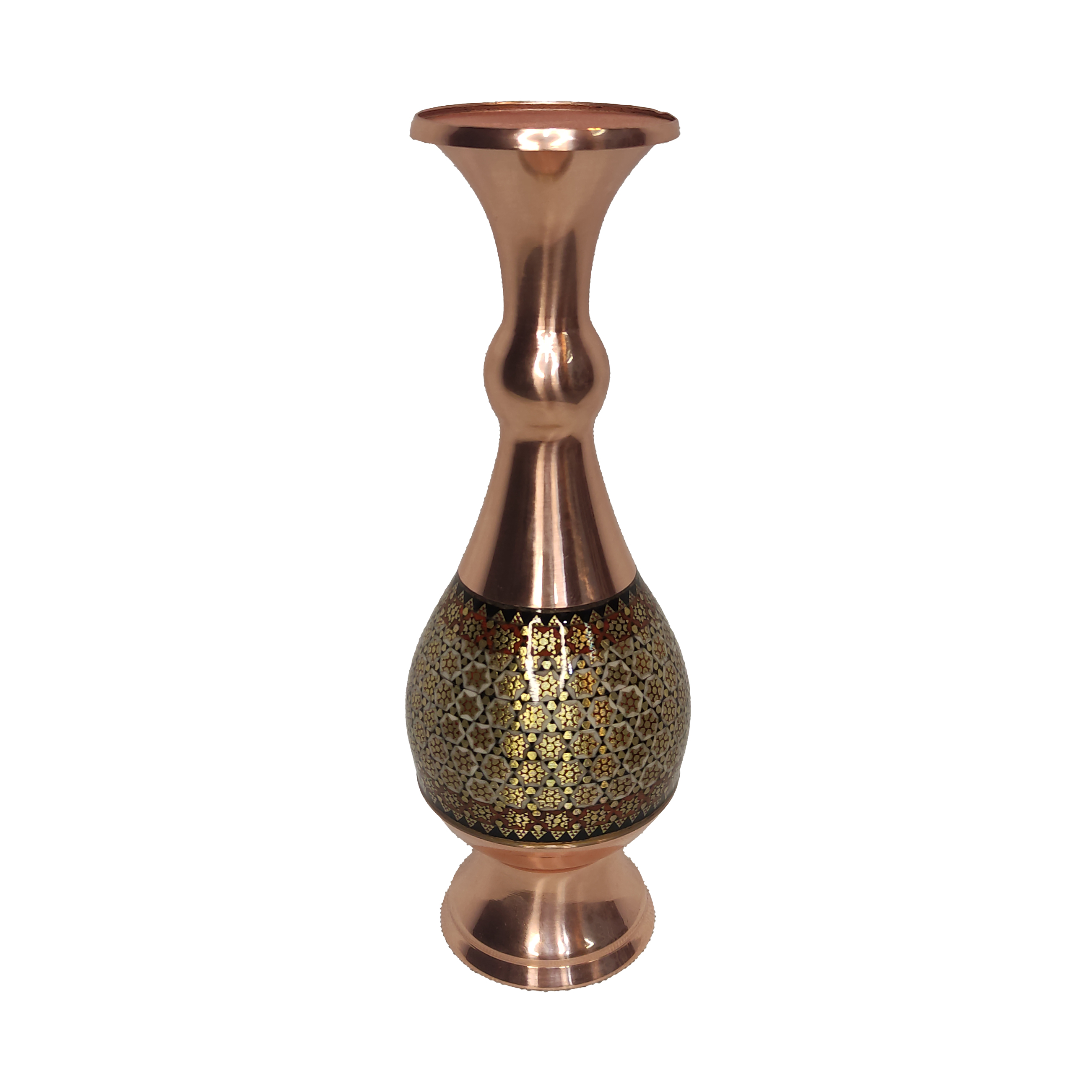 گلدان مس و خاتم صراحی سایز 11